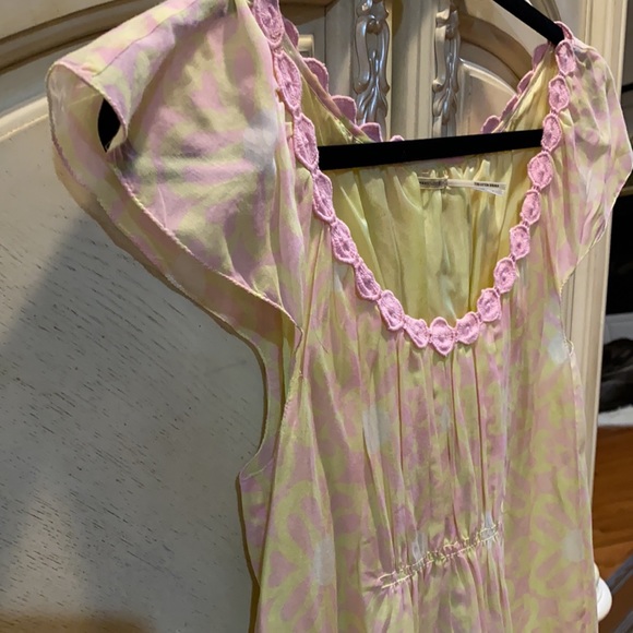 MAXSTUDIO  Size small pink and yellow mini. Excellent condition - Picture 4 of 6